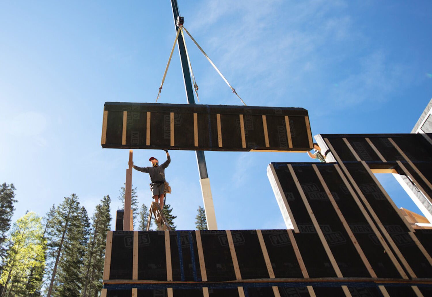 Passive House Panel Installation